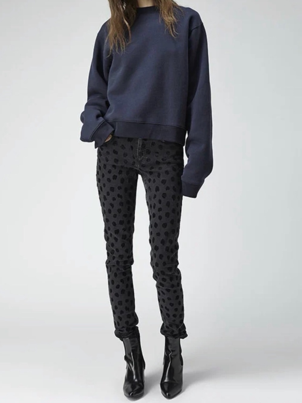 Acne Studios Skin 5 Black Lynx Jeans - 29 X 34